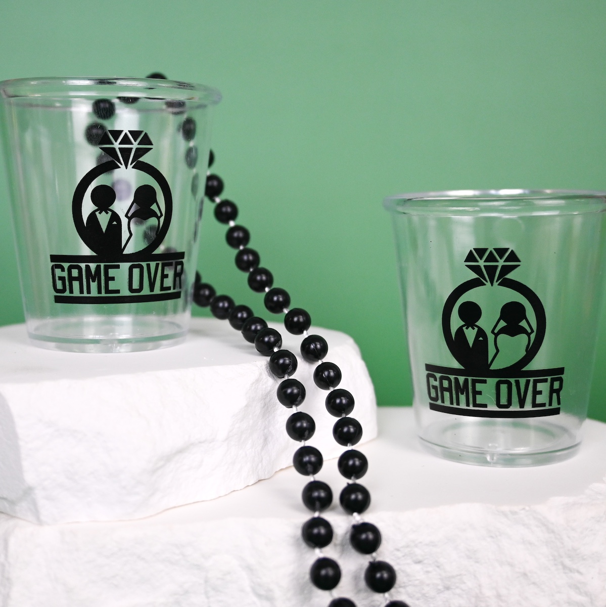 Game Over Plastic Shotglasses Wicked Partystore 3
