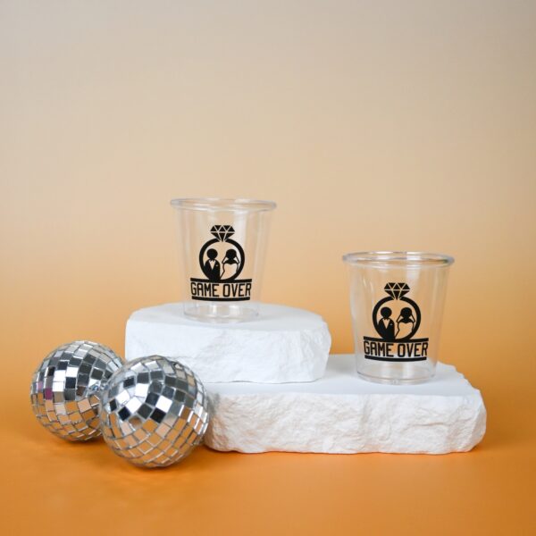 Game Over Plastic Shotglasses Wicked Partystore 6