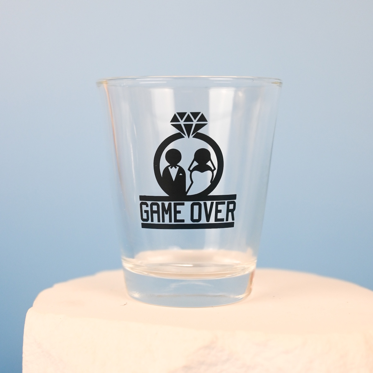 Game Over Wedding Shot Glasses Wicked Partystore 6