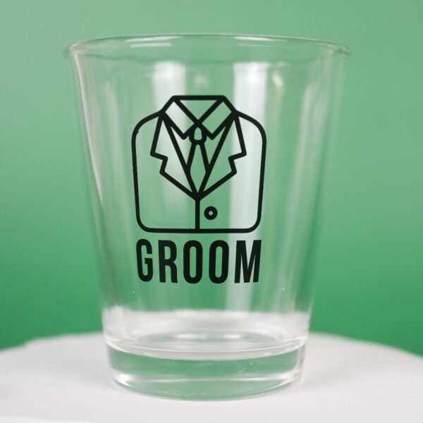 Groom Glass Shot Glasses Wicked Partystore 6