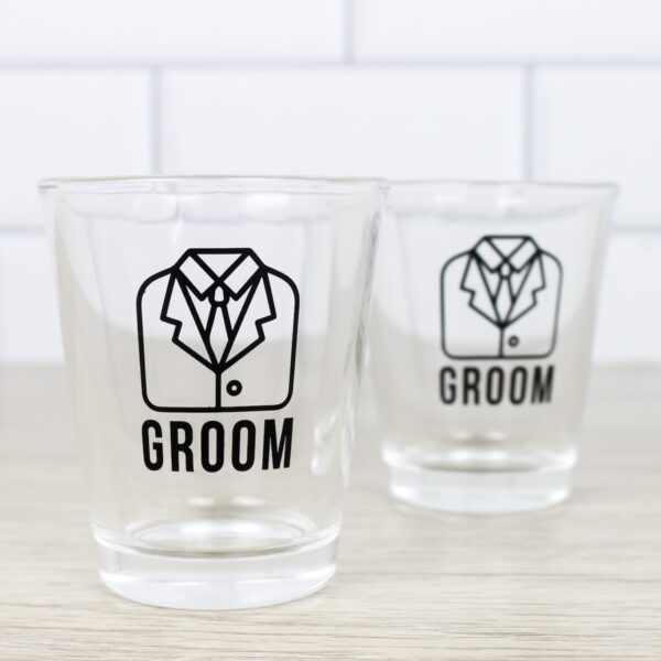Groom Glass Shot Glasses Wicked Partystore 7