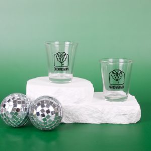 Groomsman Wedding Shot Glasses Wicked Partystore 1
