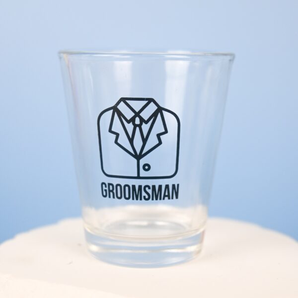 Groomsman Wedding Shot Glasses Wicked Partystore 4