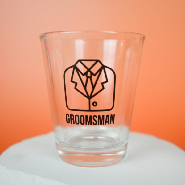 Groomsman Wedding Shot Glasses Wicked Partystore 6