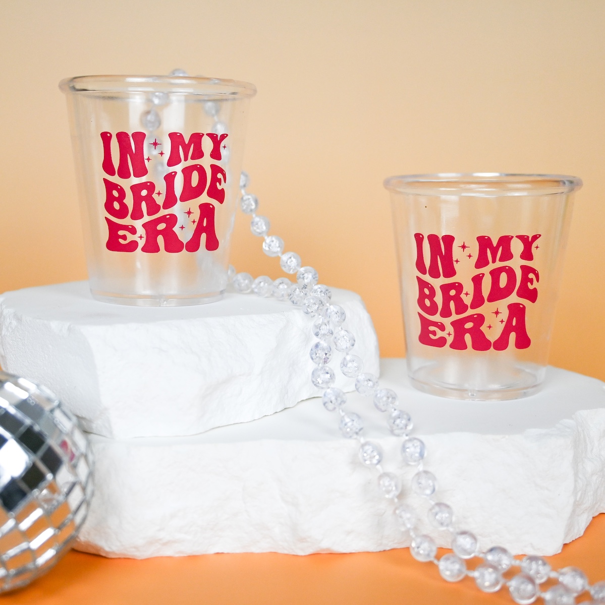 In My Bride Era Plastic Shot Glass Wicked Partystore 3