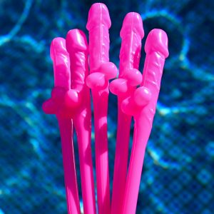 Naughty Willy Straws Dark Pink Wicked Patystore 1