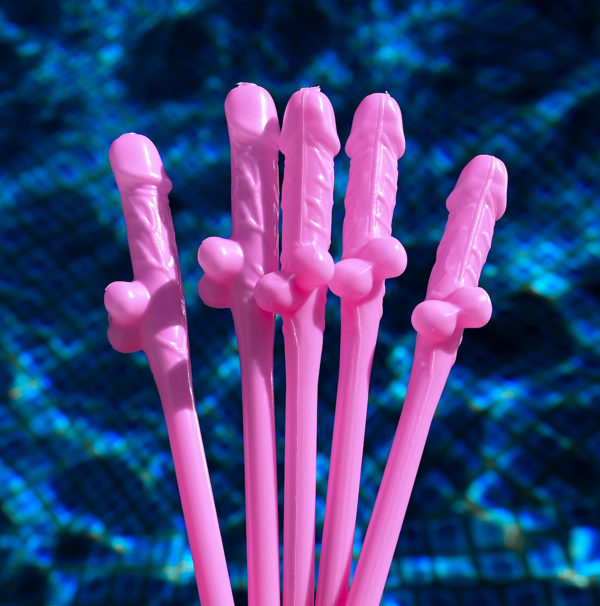 Naughty Willy Straws Light Pink Wicked Partystore 3