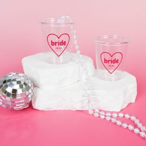 Plastic Shot Glasses Bride To Be Wicked Partystore 1