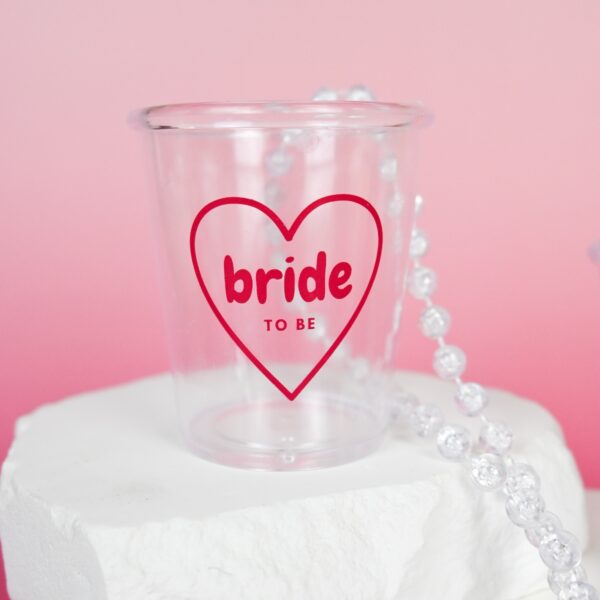 Plastic Shot Glasses Bride To Be Wicked Partystore 2