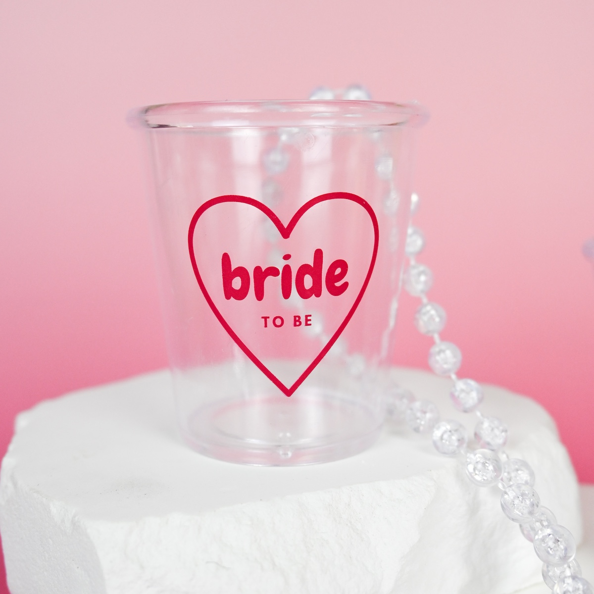 Plastic Shot Glasses Bride To Be Wicked Partystore 2
