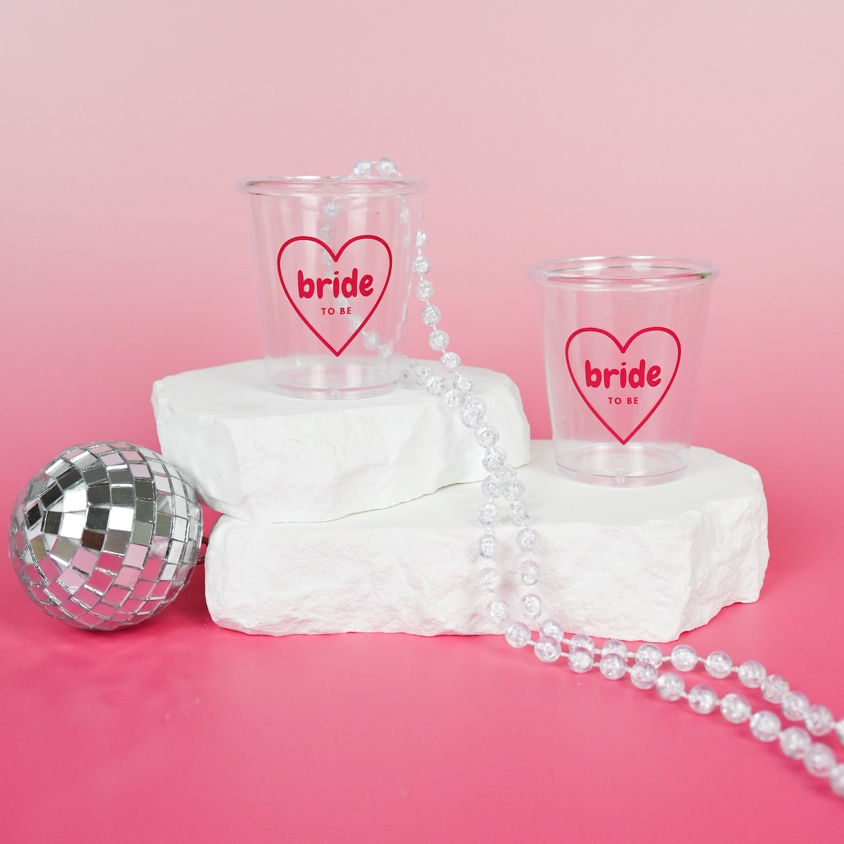 Plastic Shot Glasses Bride To Be Wicked Partystore 3