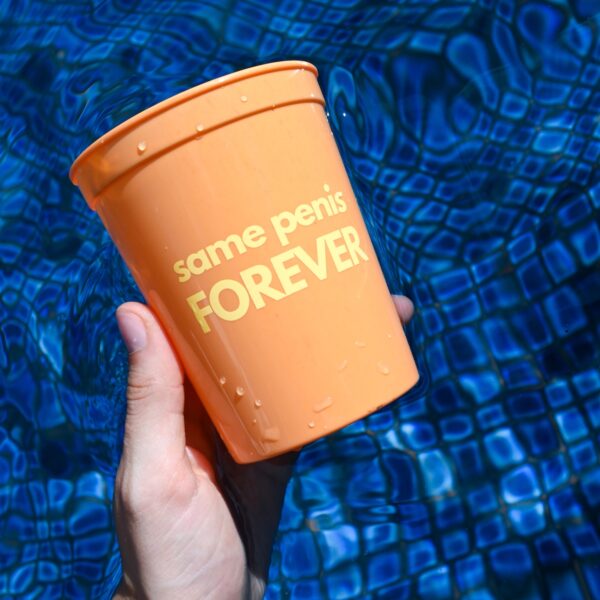 Same Penis Forever Party Cups Orange Wicked Partystore 4