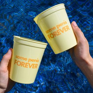 Same Penis Forever Party Cups Yellow Wicked Partystore 2
