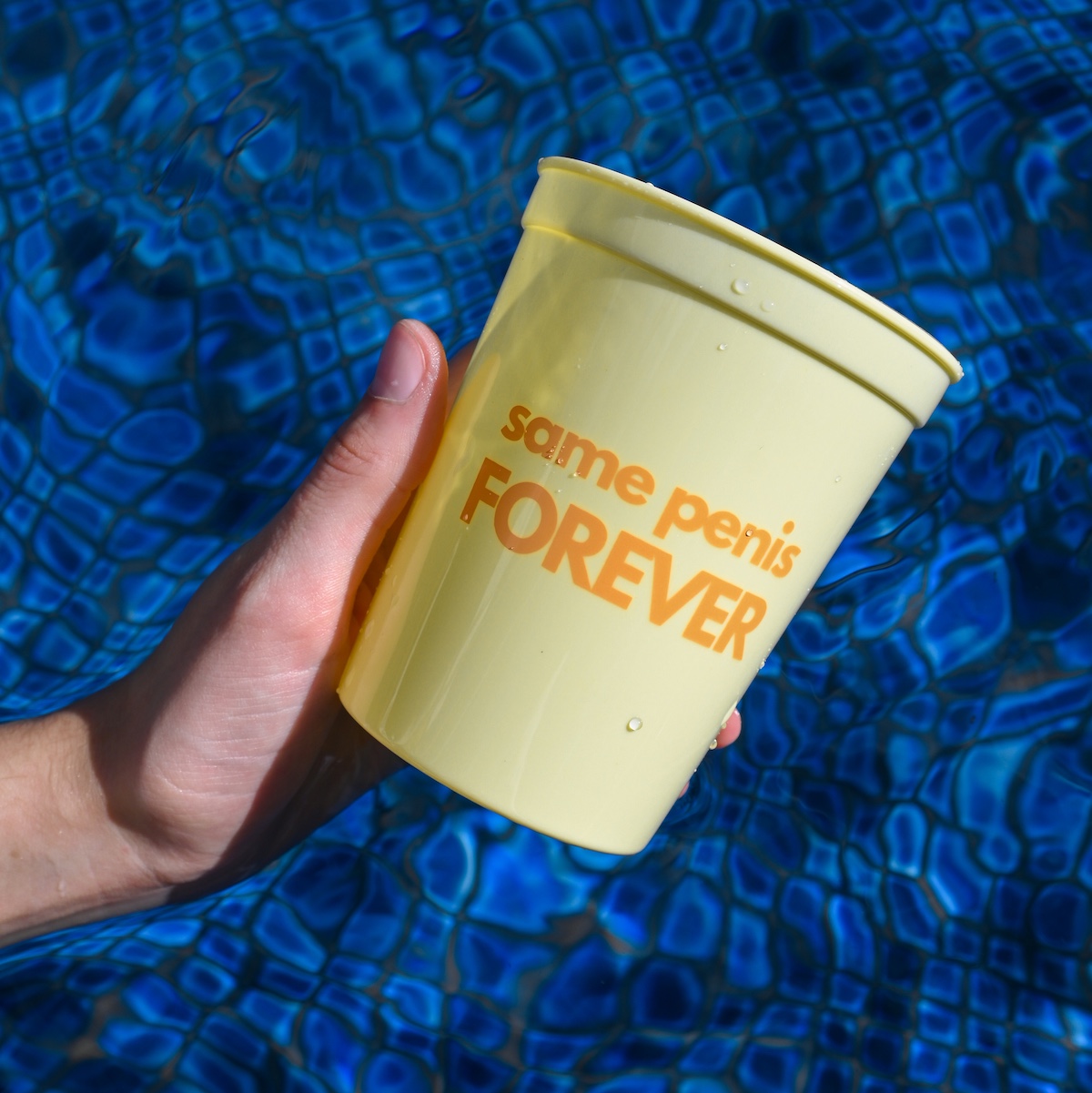 Same Penis Forever Party Cups Yellow Wicked Partystore 3