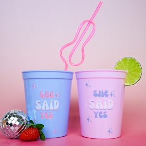 She Said Yes Party Cups Wicked Partystore 3