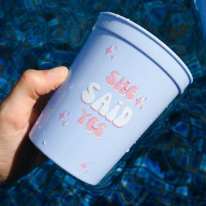 She Said Yes Party Cups Wicked Partystore 4
