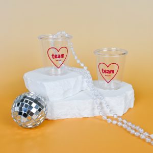 Team Bride Plastic Shot Glasses Wicked Partystore 1