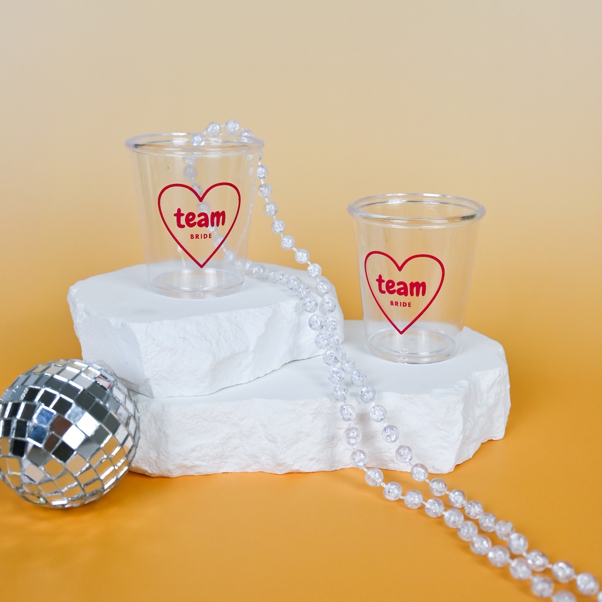 Team Bride Plastic Shot Glasses Wicked Partystore 3