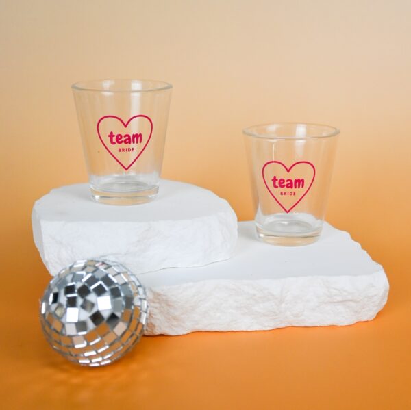 Team Bride Wedding Shot Glasses Team Bride Wicked Partystore 1