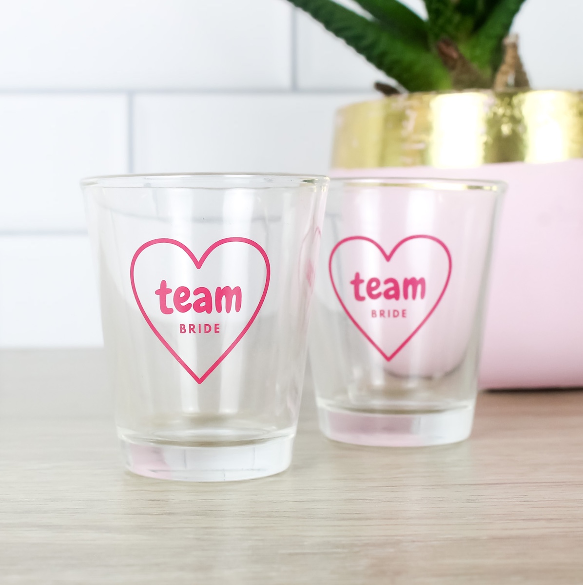 Team Bride Wedding Shot Glasses Team Bride Wicked Partystore 3