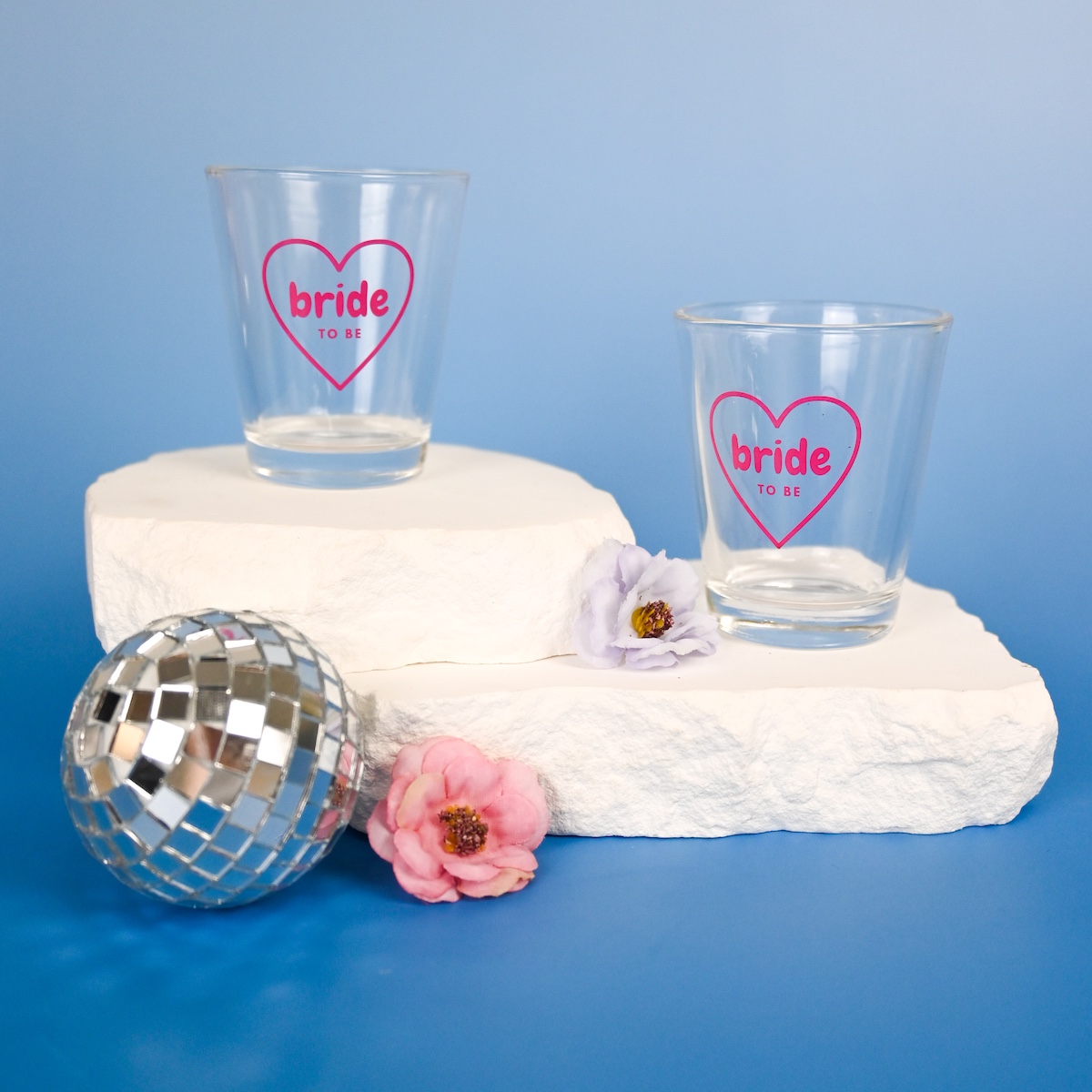 Wedding Shot Glasses Bride To Be Wicked Partystore 1
