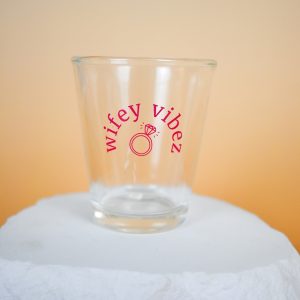Wifey Vibez Wedding Shot Glasses Wicked Partystore 2