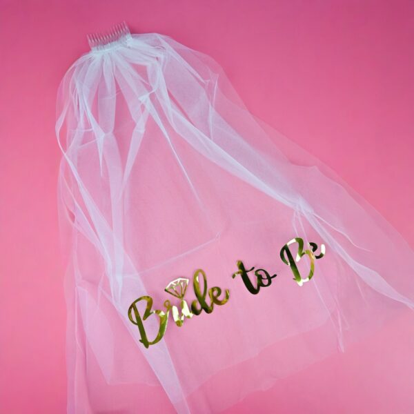 Bride To Be Party Hens Veil Wicked Partystore 2 Resized