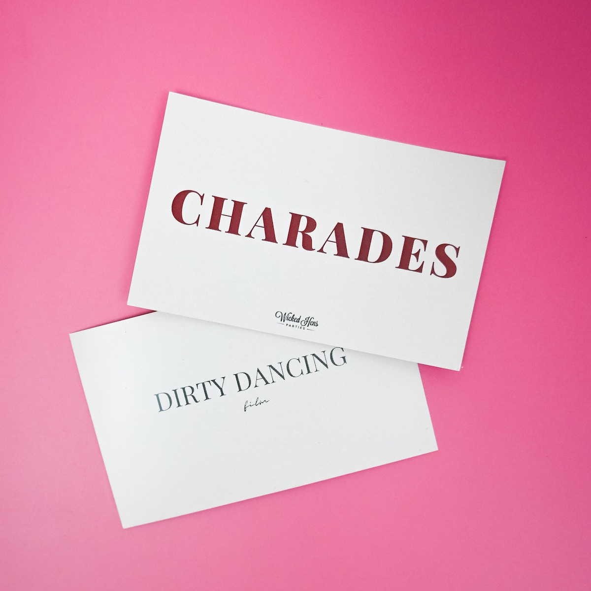 Charades Hens Party Game Wicked Partystore