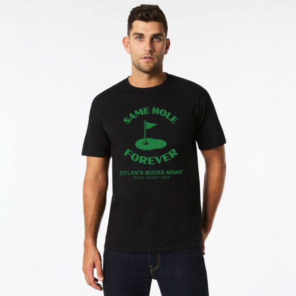 Personalised Bucks Top Design 15 Black Front Wicked Partystore