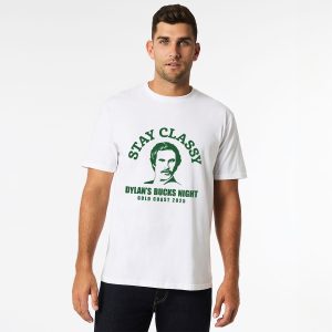 Personalised Bucks Top Design 17 White Front Wicked Partystore