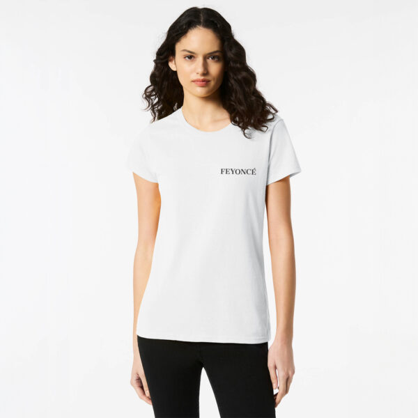 Personalised Hens Top Design 23 White Front Black