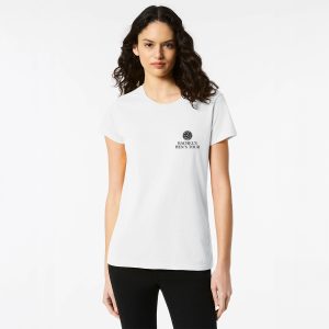 Personalised Hens Top Design 26 White Front Black