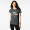Personalised Hens Top Wicked Partystore Design 1 Black Front White