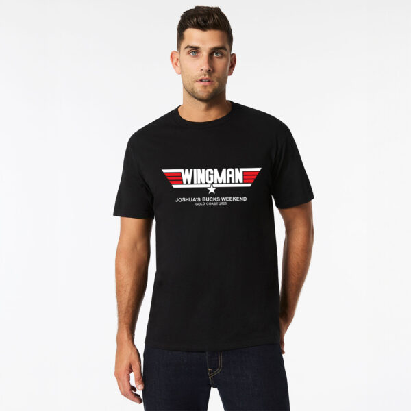 Black t-shirt wingman