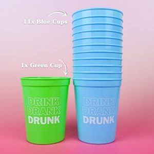 Drink Drank Drunk Cup Set 1