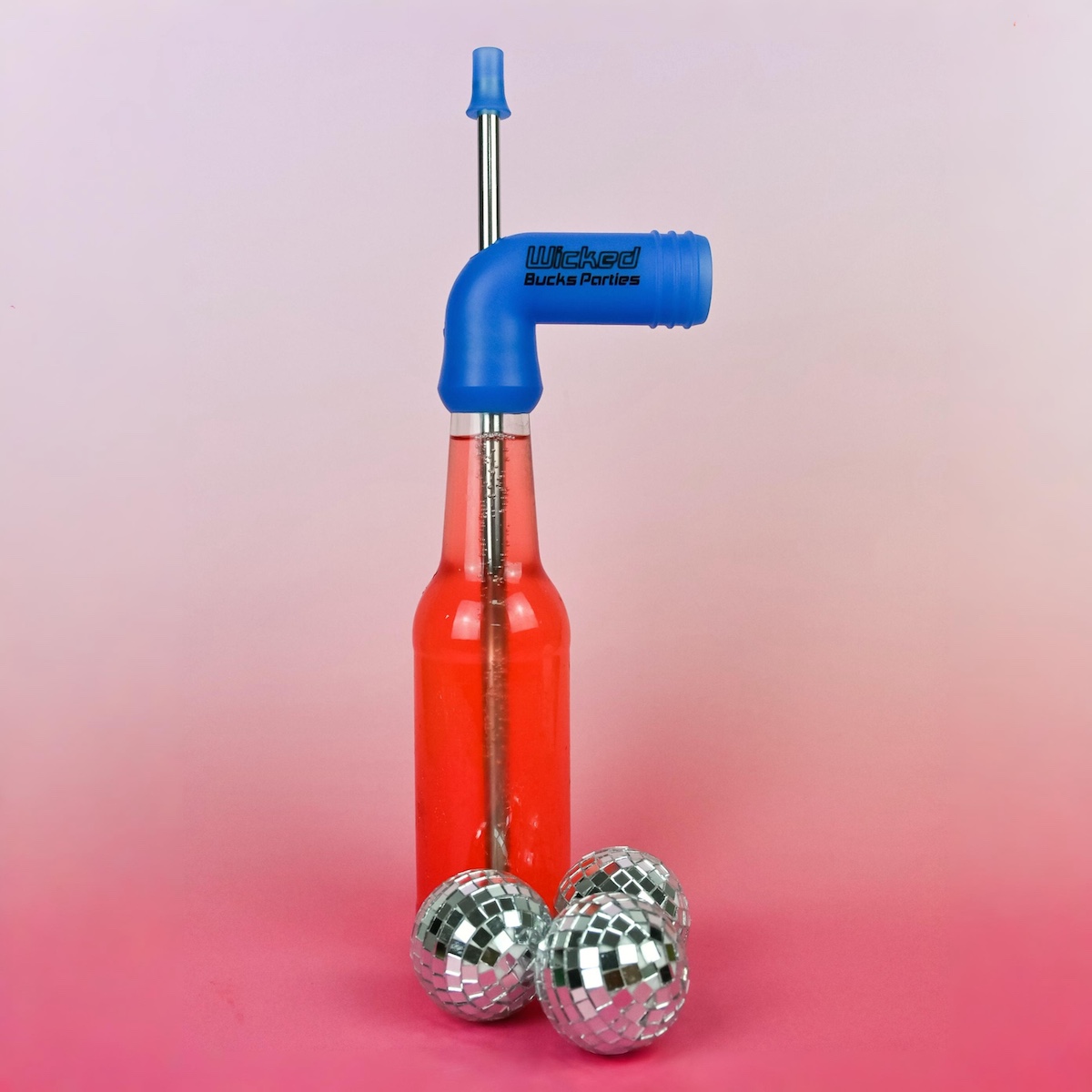 Drink Snorkel Blue Wicked Partystore 1