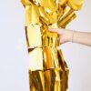 Gold Metallic Backdrop Wicked Partystore
