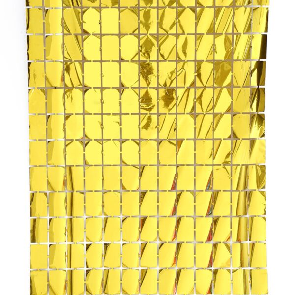 Gold Metallic Backdrop Wicked Partystore 3