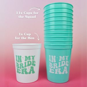 In My Bride Era Cup Set Wicked Partystore 1