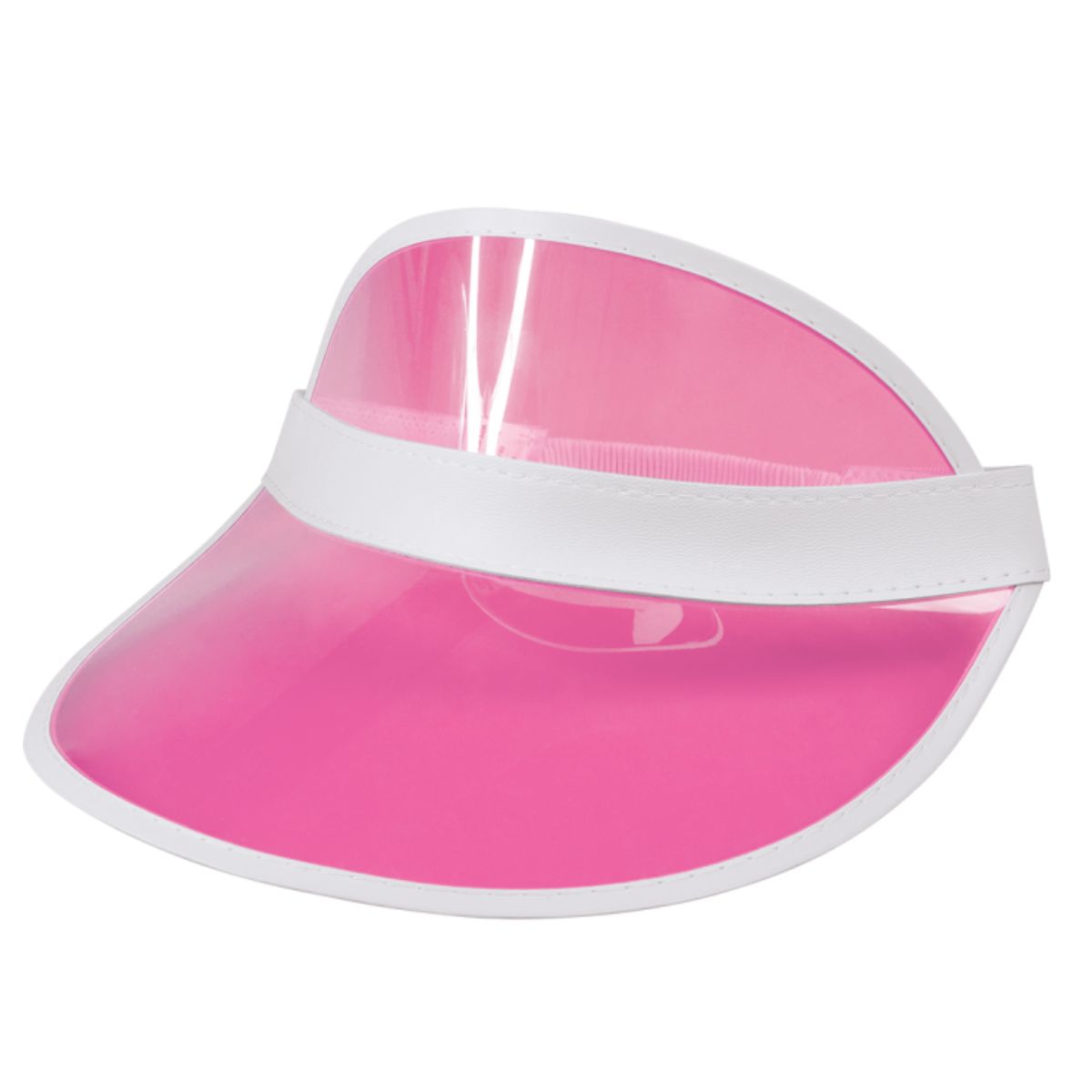 Pink Clear Visor Wicked Partystore 3