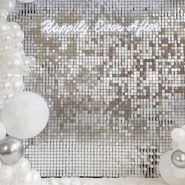 Silver Foil Metallic Curtain Wicked Partystore 3 Silver Foil Metallic Curtain Wicked Partystore 3