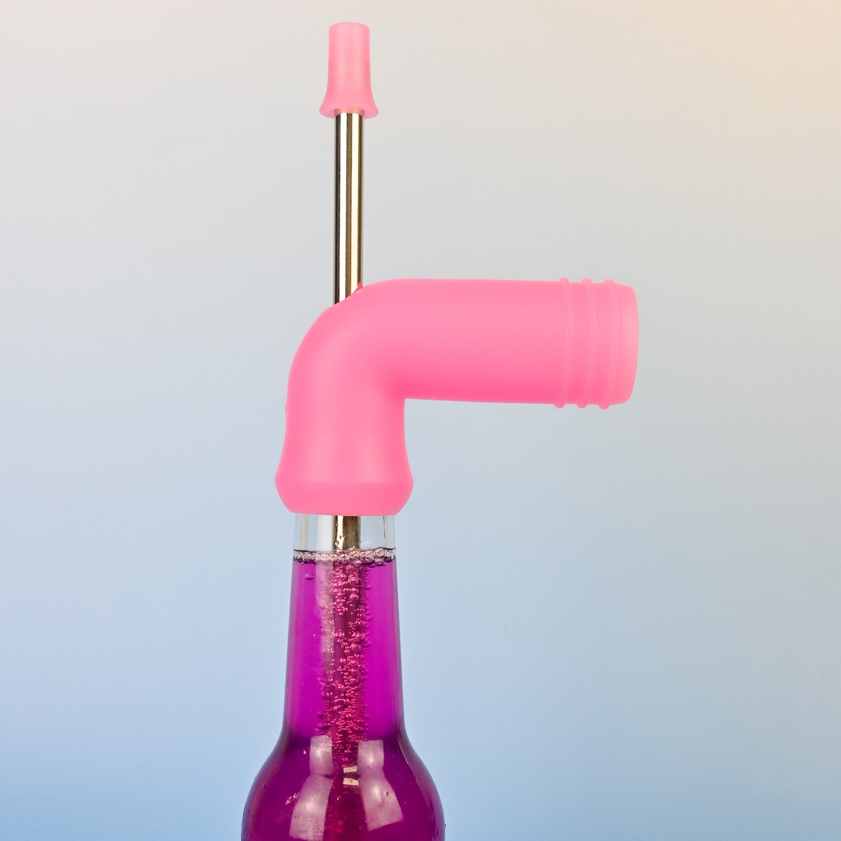Drinking Snorkel Pink Wicked Partystore 4