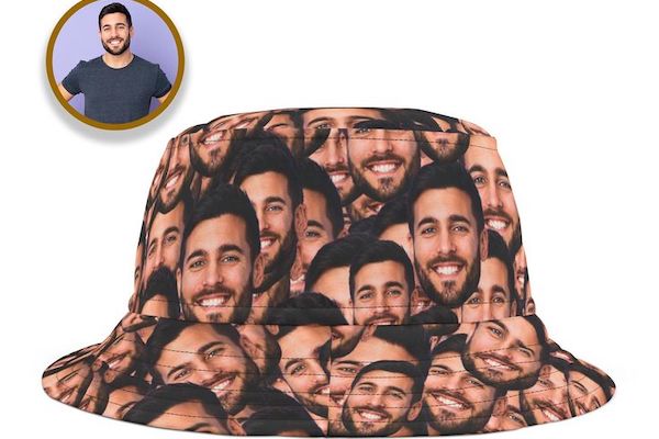 Wicked Party Store 10 Must Have Hats Custom Bucket Hat With Face Photo Pattern